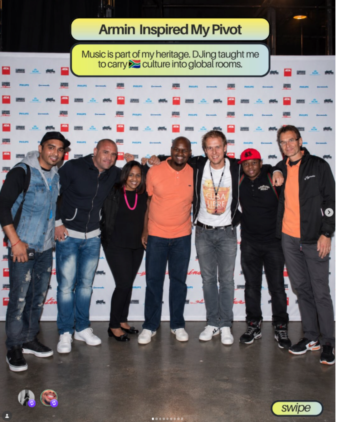 Amin inspired my pivot — carrying culture into global rooms.